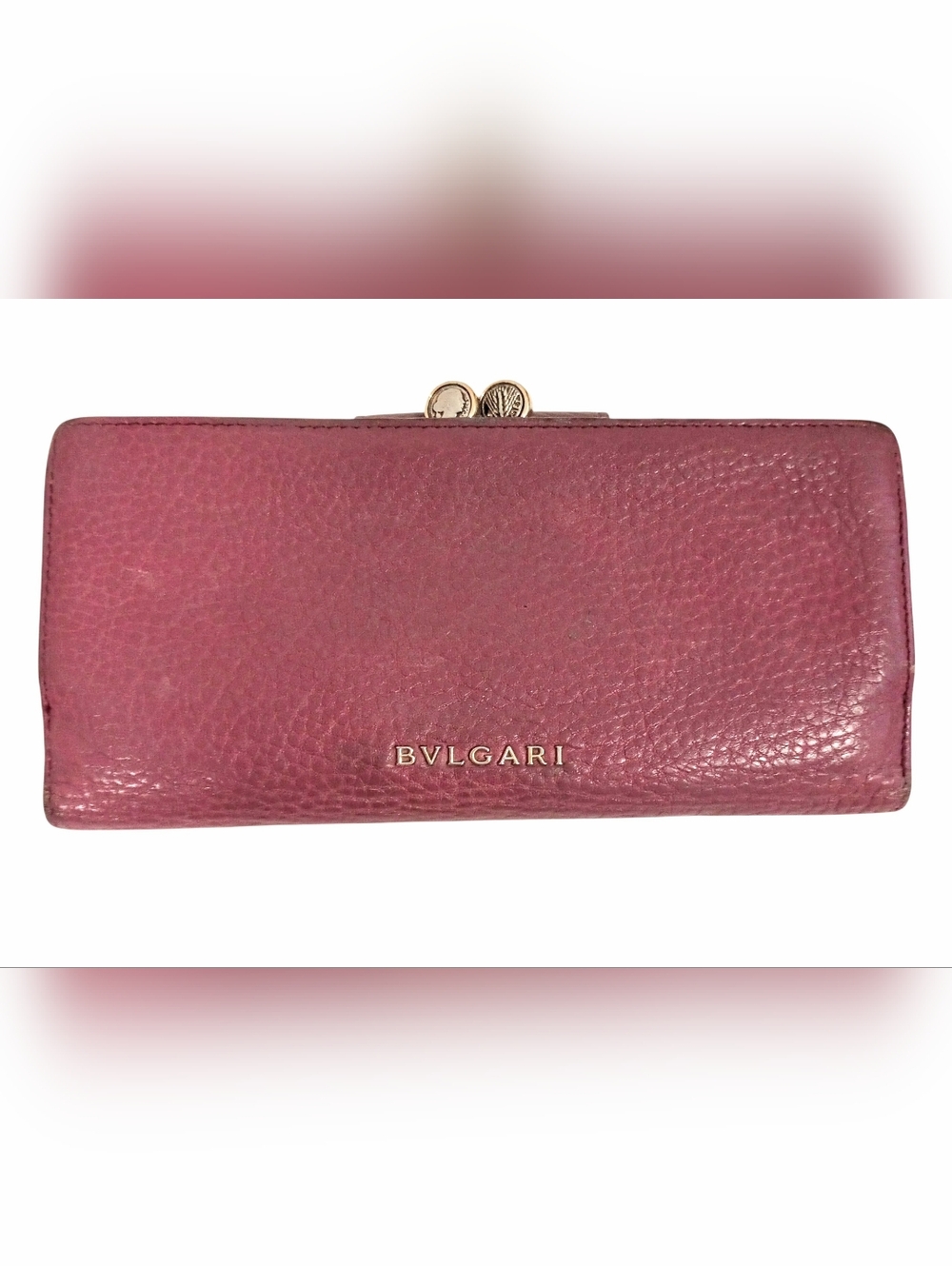 Bvlgari Monete Leather French Kiss-Lock Long Leather Wallet - Picture 16 of 16